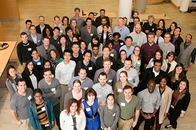 Alumni pose for group photo during the 2015 PSC Grad Gathering