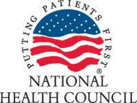 Logo for the National Health Council (NHC)