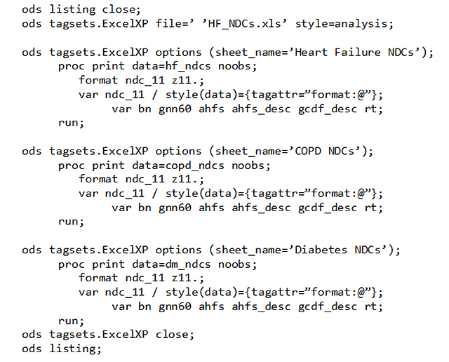 ODS LISTING Close Multi-Sheet Excel Workbook