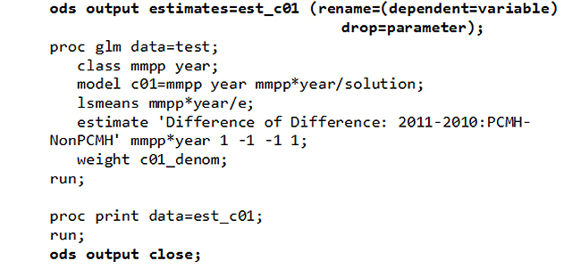 How Do Variables and/or Datasets from My Output?