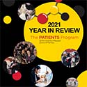 A cover of the 2021 Year in Review PDF