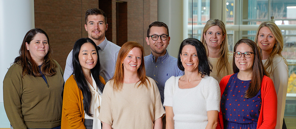 Group photo of the infectious diseases residency cohort.